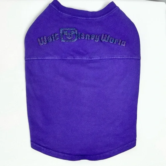 Disney Tails, WDW Spirit Jersey for Dog/Pup, Purple/Sparkle, Size Medium - Picture 6 of 9